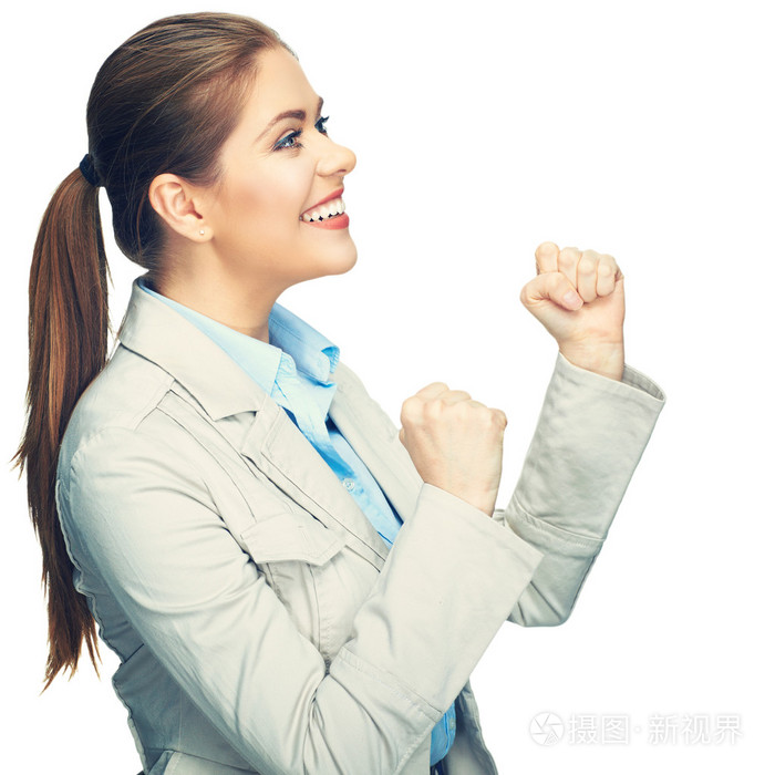 信心十足的商业女人