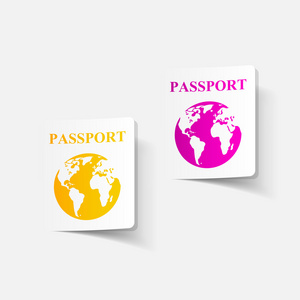 现实的设计元素 护照