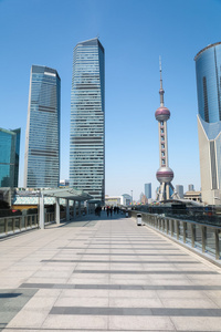 上海金融中心的风景图片