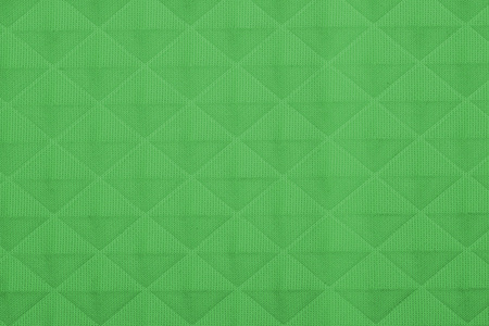 绿色织物的几何图案，背景