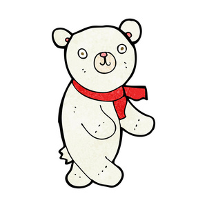 可爱回力卡通极地泰迪熊