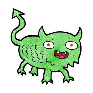 卡通小恶魔照片
