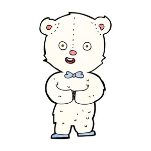 卡通玩具北极熊图片