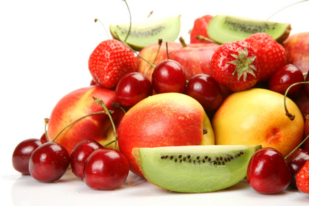 成熟的水果和浆果