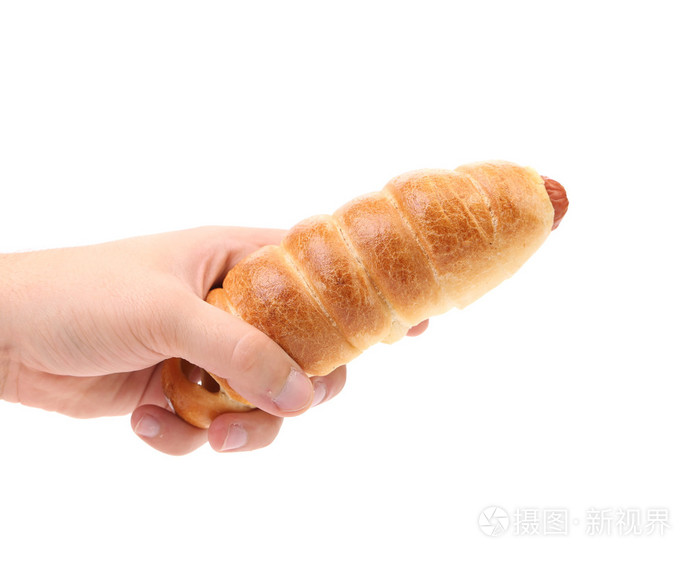只手拿着烤热狗照片-正版商用图片1fkre3-摄图新视界