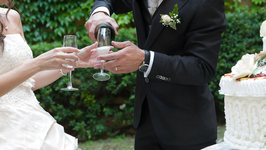 在婚礼上敬酒τοστ γ04μο照片