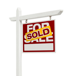 出售出售房地产标志与剪切路径
