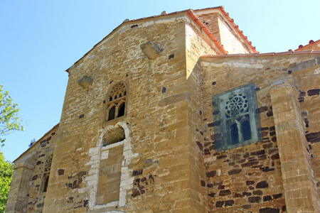 老教堂的圣米格尔  德 在西班牙奥维耶多