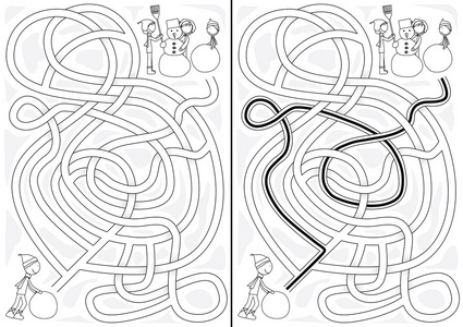 雪人迷宫