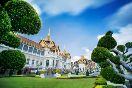 在曼谷的大皇宫