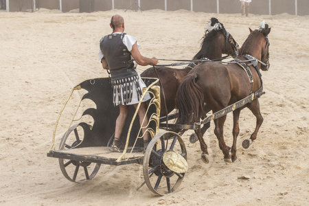 罗马的战车图片