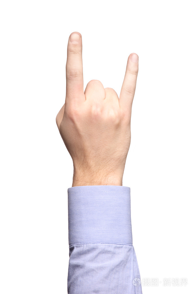 手打手势摇滚标志