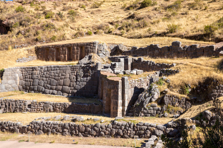 在秘鲁的 colca 峡谷