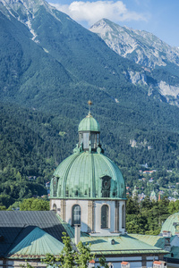 在奥地利因斯布鲁克的圣詹姆斯大教堂