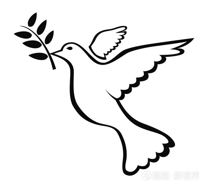 鸽子象征和平