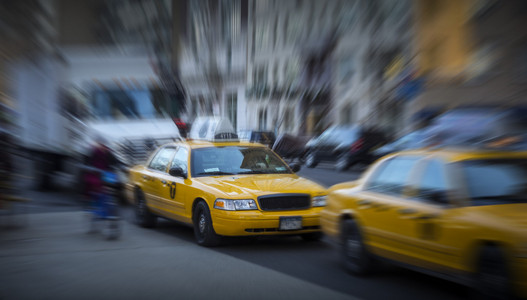 停车出租车黄色出租车纽约