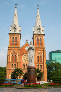 西贡 notre dame 大教堂