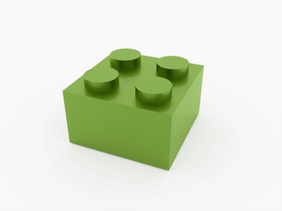 玩具绿砖