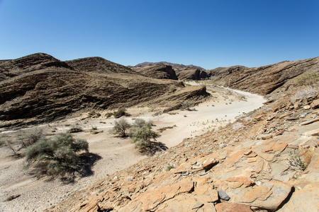 sossusvlei，纳米比亚干河