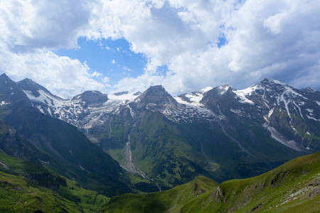 在奥地利的山