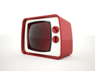 旧复古电视红