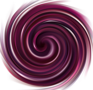 旋流紫色液体的矢量背景