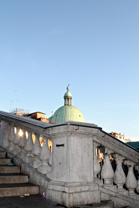 圆顶和屋顶在威尼斯，意大利