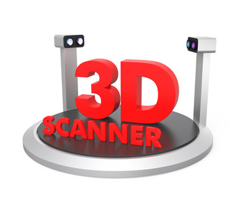 3d 扫描仪概念剪切路径可用