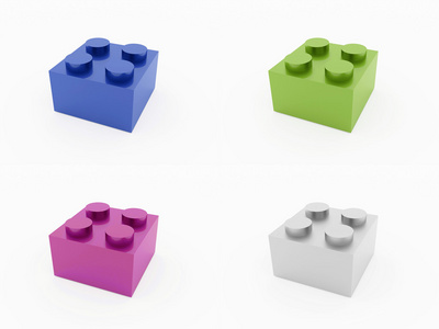 塑料玩具砖
