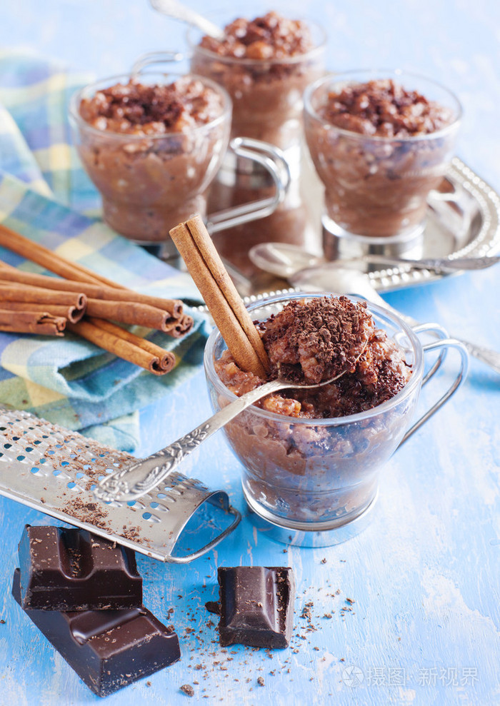 甜甜的巧克力烩饭