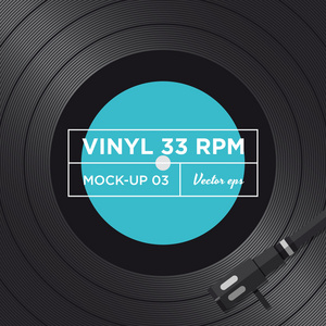 黑胶唱片 33 rpm 小样