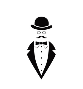 绅士图标图片