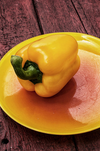 保加利亚 黄色的辣椒