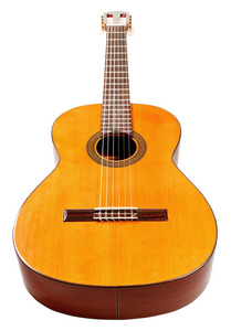 木体的西班牙吉他