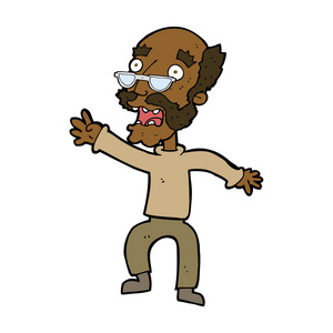 受到了惊吓图片