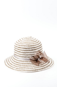 fond blanc de la plage hat isol