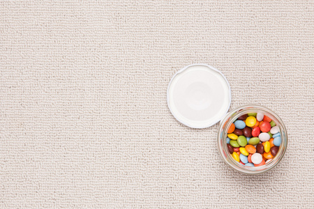 多彩玻璃樽图片