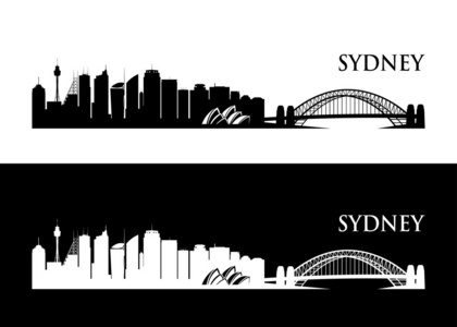 悉尼的天际线