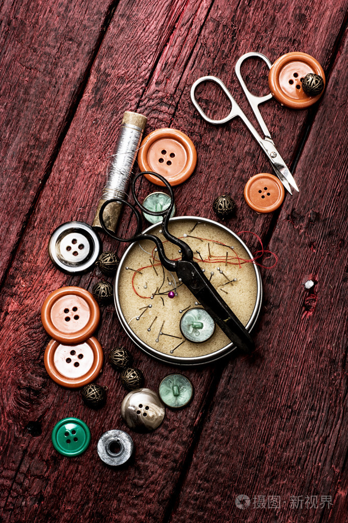 设置老裁缝针线活