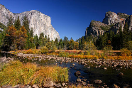 加州约塞米蒂国家公园的el capitan