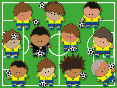 vector世界杯巴西队