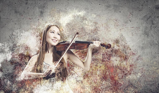 女小提琴手