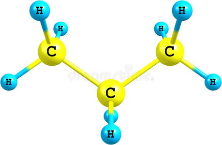 丙烷的分子结构