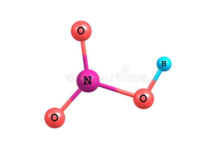 硝酸分子结构