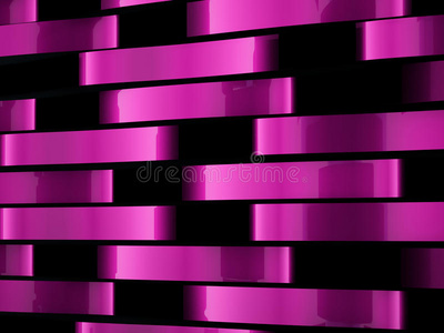 粉色抽象波