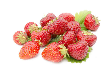 成熟的红草莓