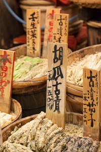 在日本的传统市场