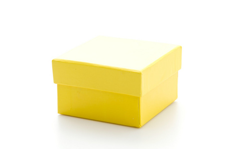 黄色礼品盒