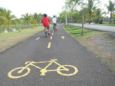 自行车道路标志