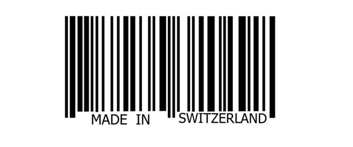 在瑞士做的条码图片